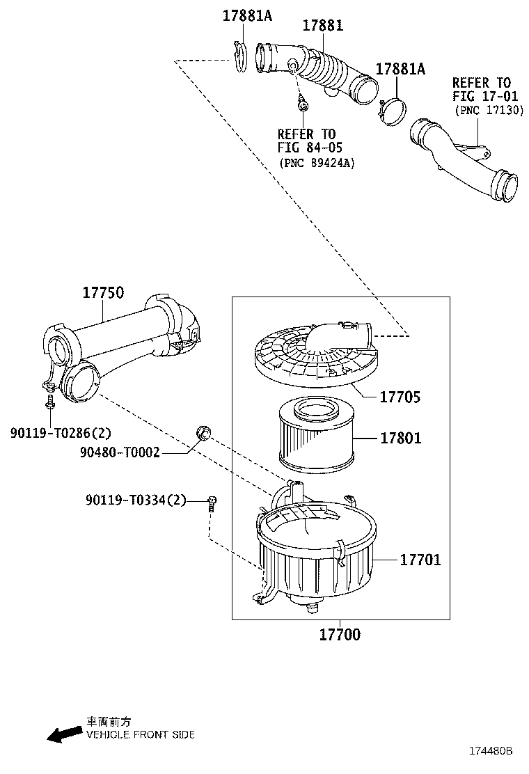 12601-0L040 PROTECTOR, INTERCOOLER product image