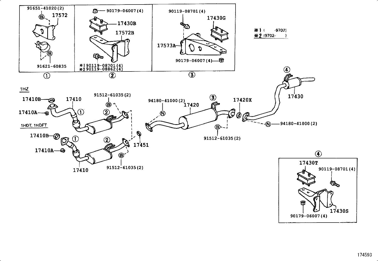 17405-17020 PIPE ASSY, EXHAUST, TAIL product image