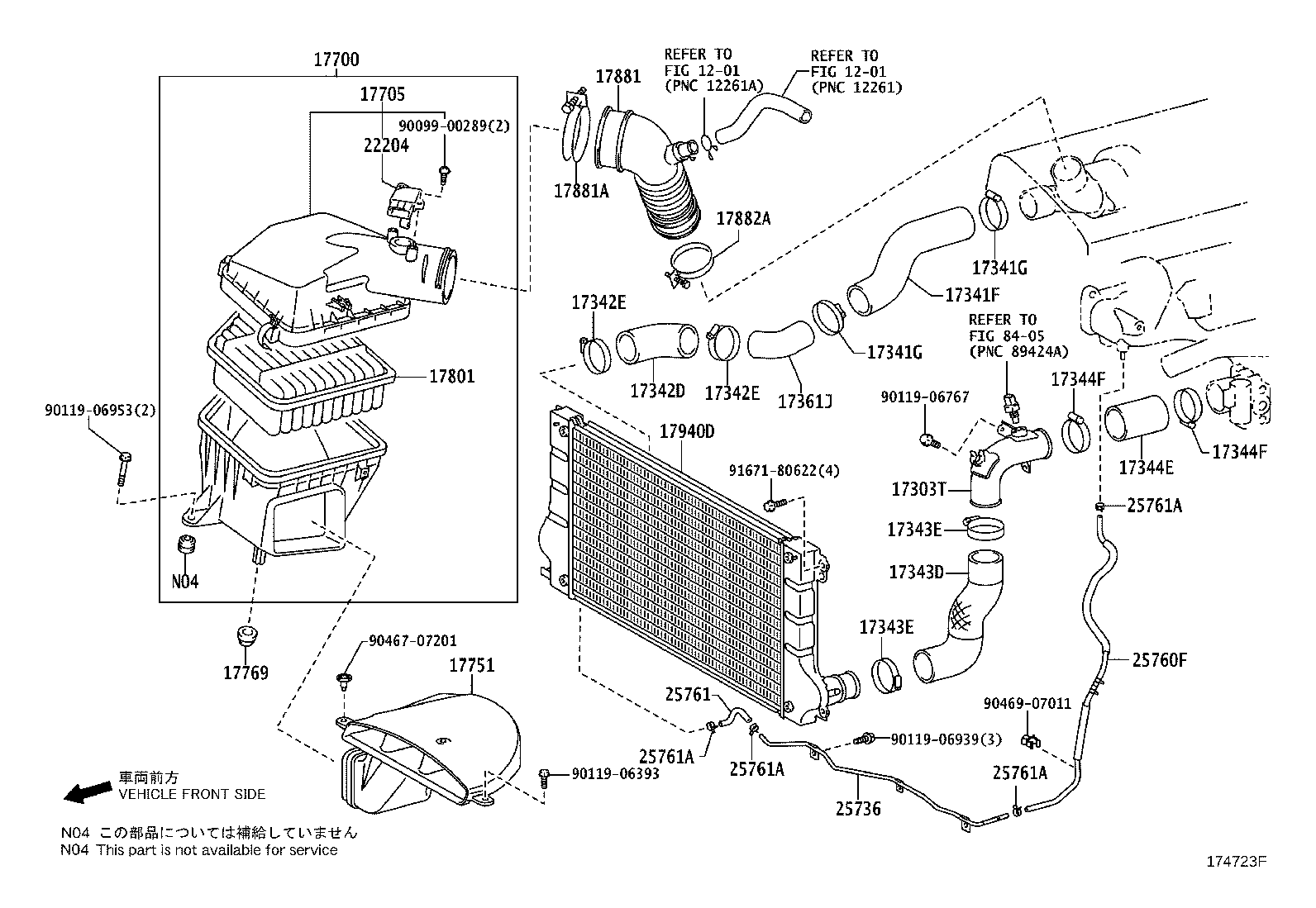 17705-26130 CAP SUB-ASSY, AIR CLEANER product image