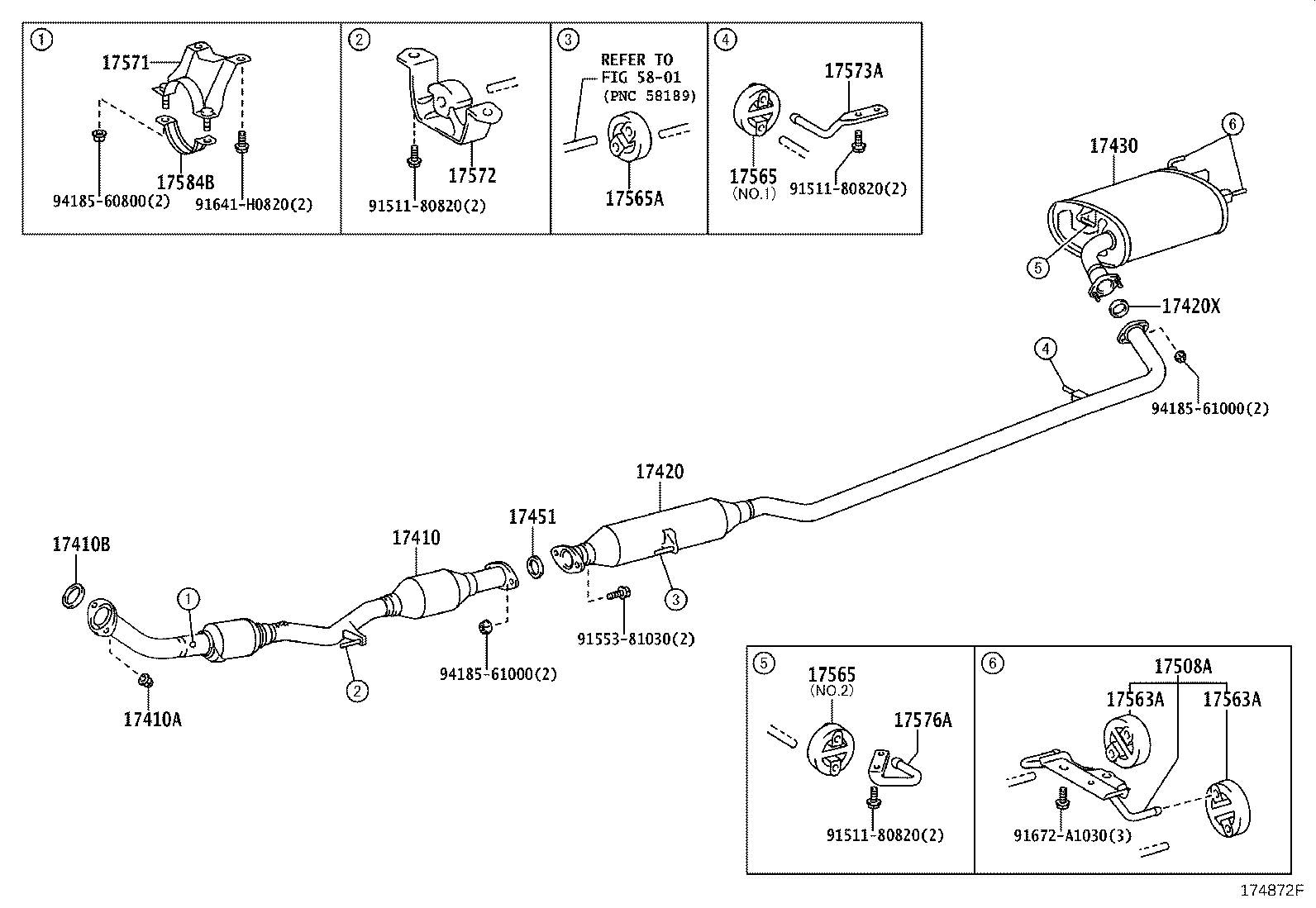 17430-0H221 PIPE ASSY, EXHAUST, TAIL product image
