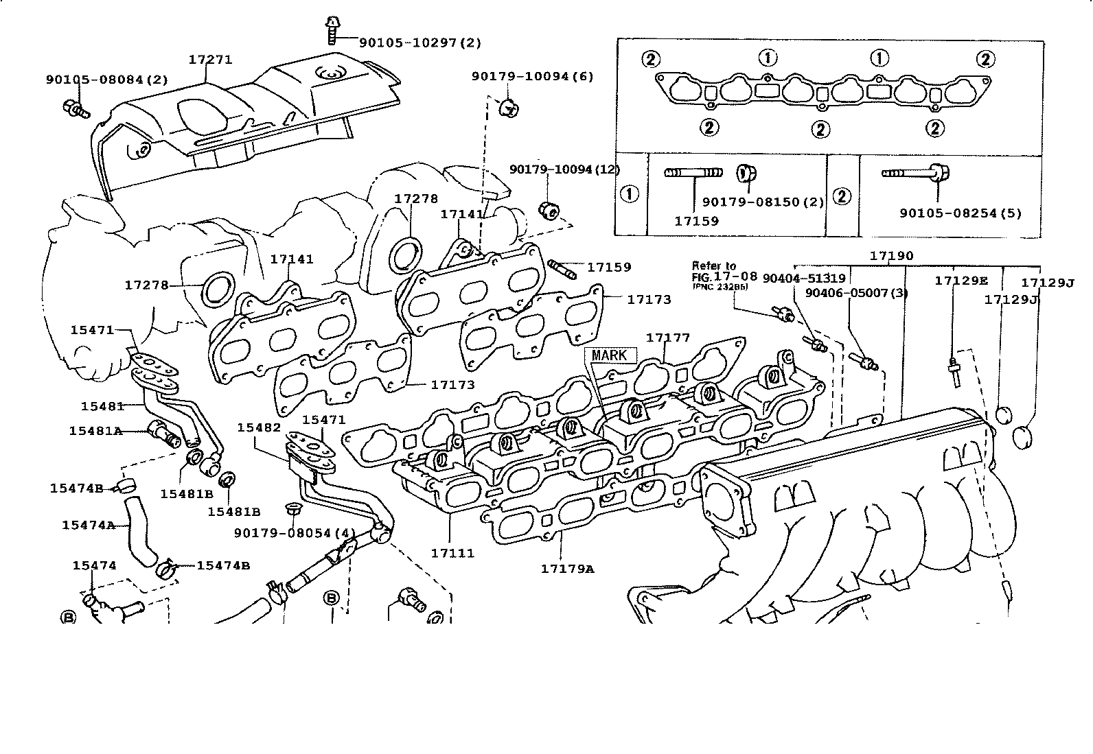 17069-70010 STATOR SUB-ASSY, CLUTCH product image