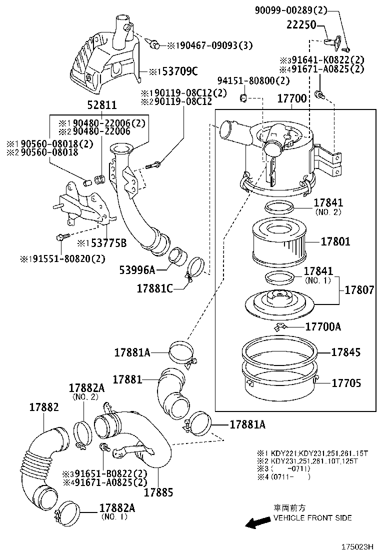 17841-30030 GASKET, FILTER ELEMENT product image