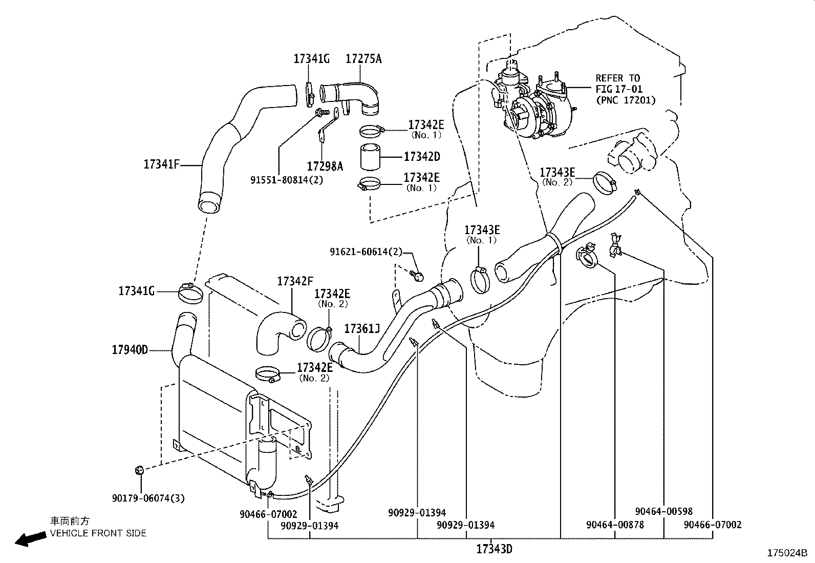 17841-30030 GASKET, FILTER ELEMENT product image