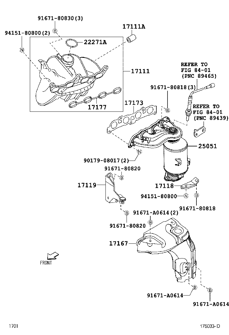17118-B1020 STAY, MANIFOLD product image