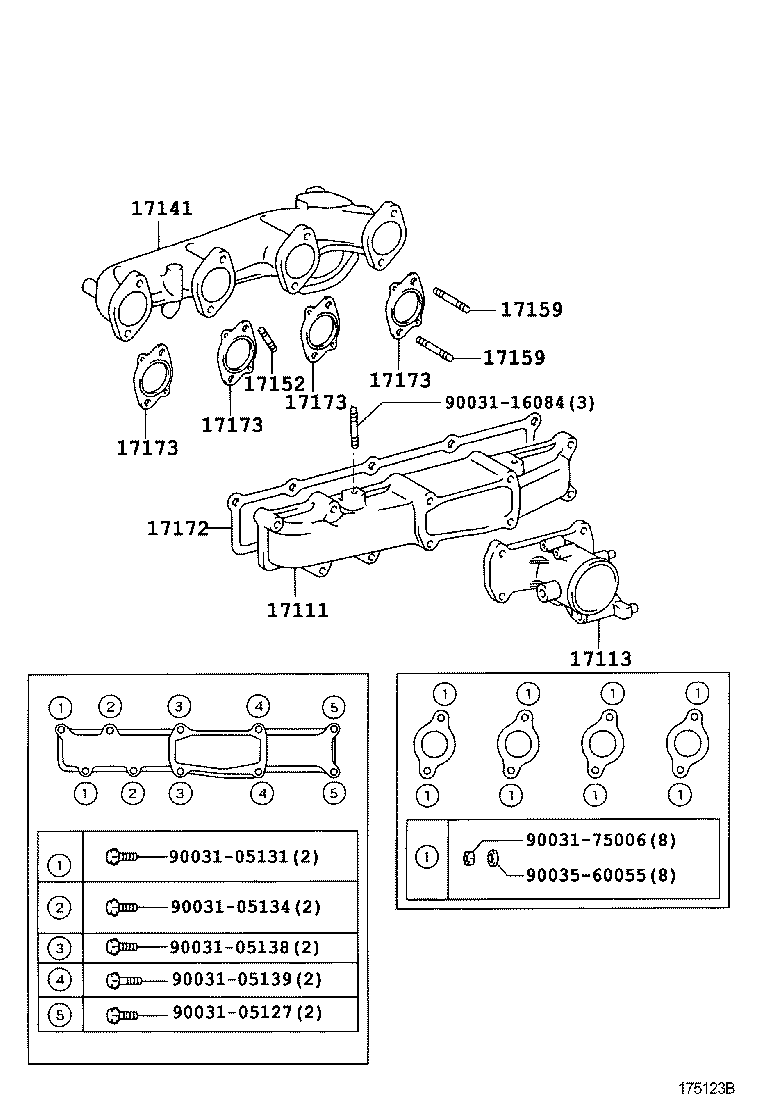 17111-78040 MANIFOLD, INTAKE product image