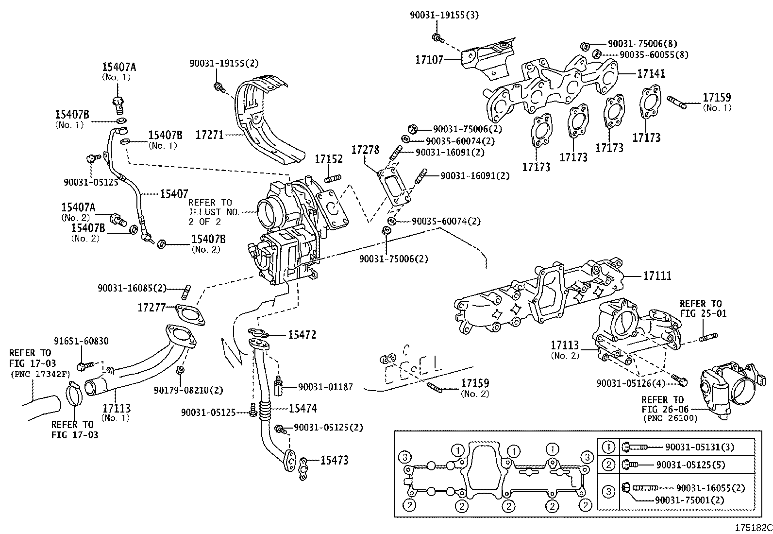 15407-78080 PIPE, TURBO OIL OUTLET product image