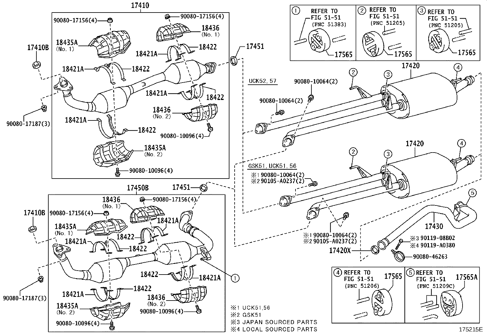 17430-0F010 PIPE ASSY, EXHAUST, TAIL product image