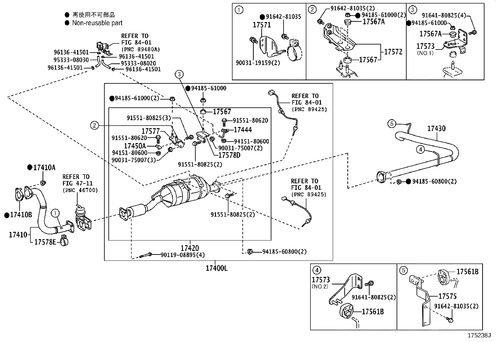 17405-78D30 PIPE ASSY, EXHAUST, TAIL product image