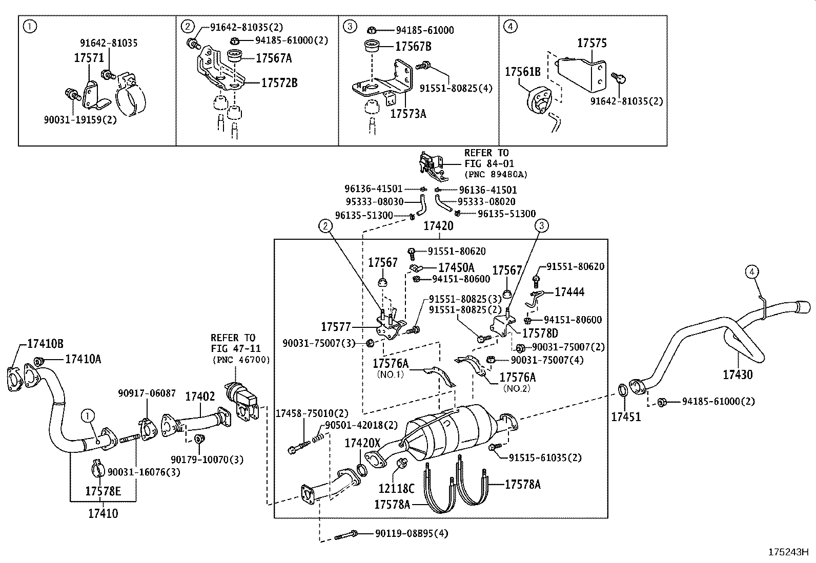 17430-5D270 PIPE ASSY, EXHAUST, TAIL product image