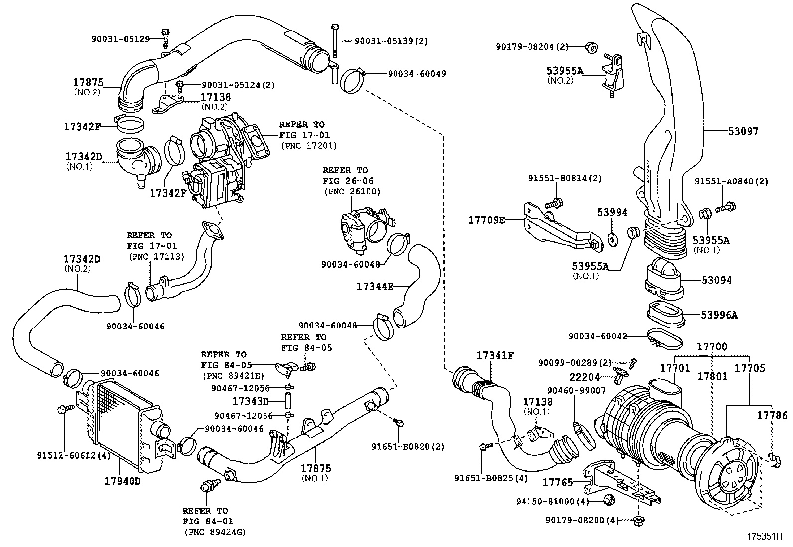 17030-58010 HOSE, AIR, NO.1 product image