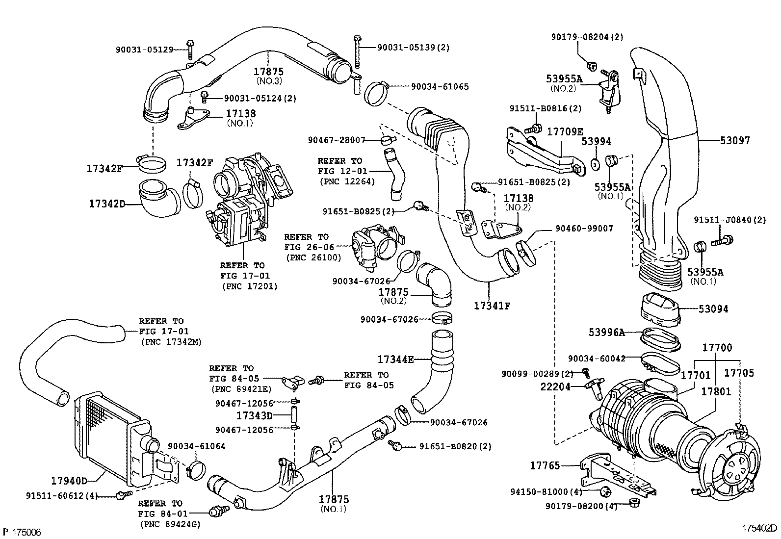 17030-58010 HOSE, AIR, NO.1 product image
