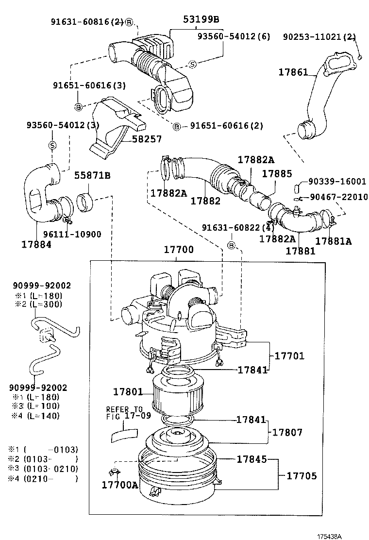 17030-78482 HOSE, AIR, NO.2 product image