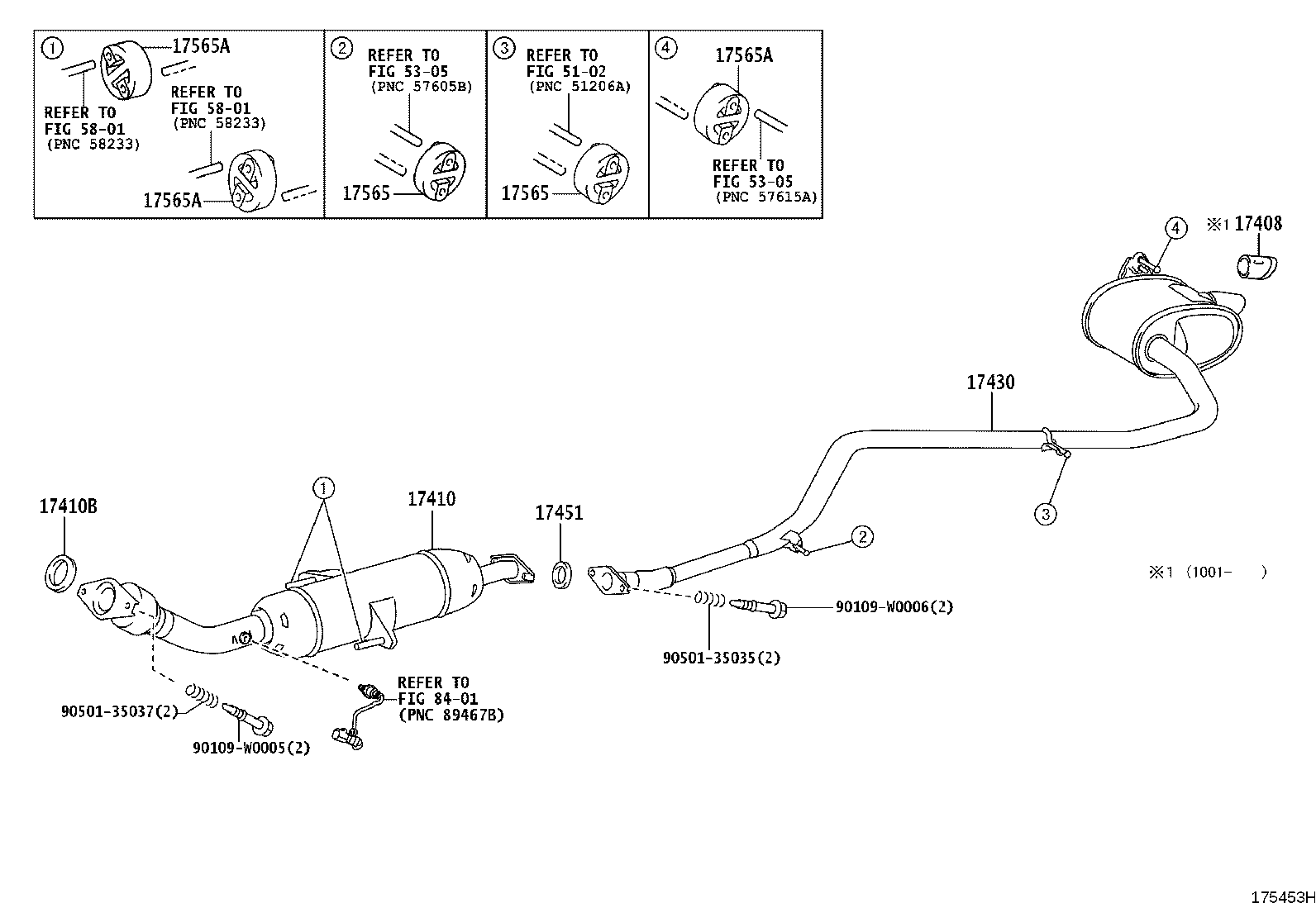 17430-0R030 PIPE ASSY, EXHAUST, TAIL product image