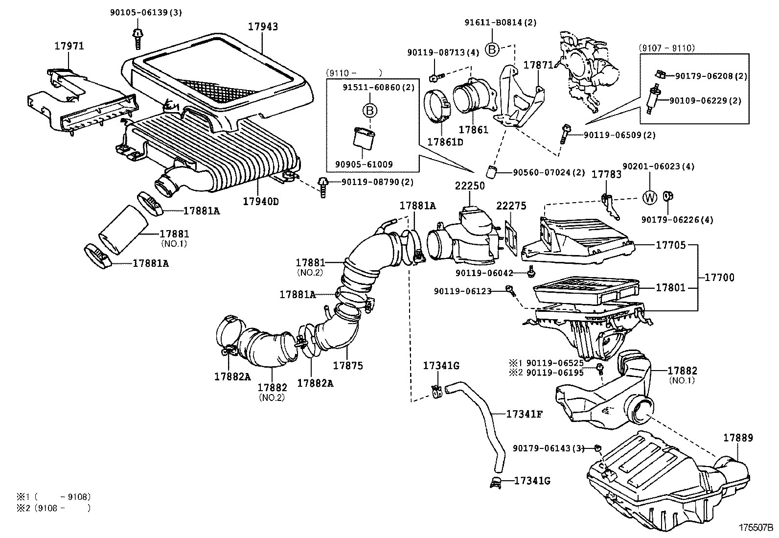 22250-74170 METER ASSY, INTAKE AIR FLOW product image