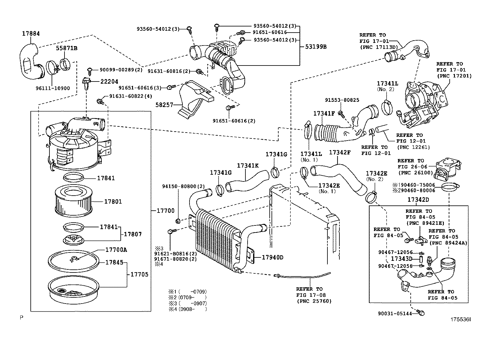 17700-58660 CLEANER ASSY, AIR product image