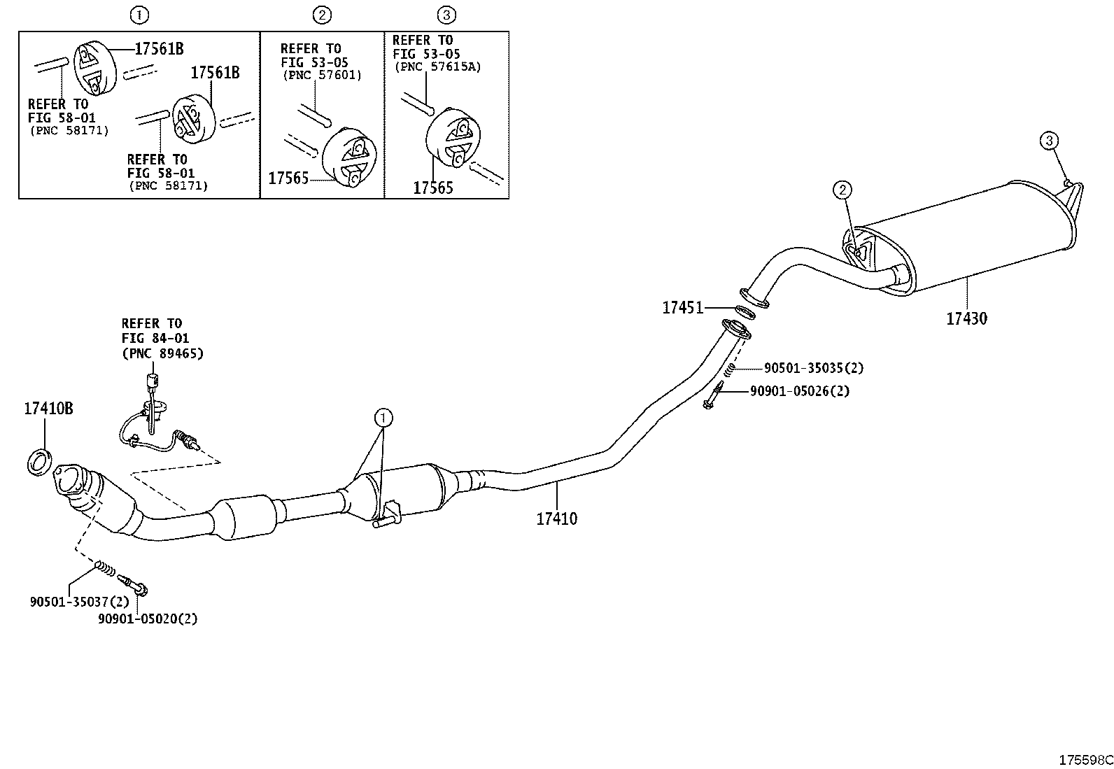 17430-37270 PIPE ASSY, EXHAUST, TAIL product image
