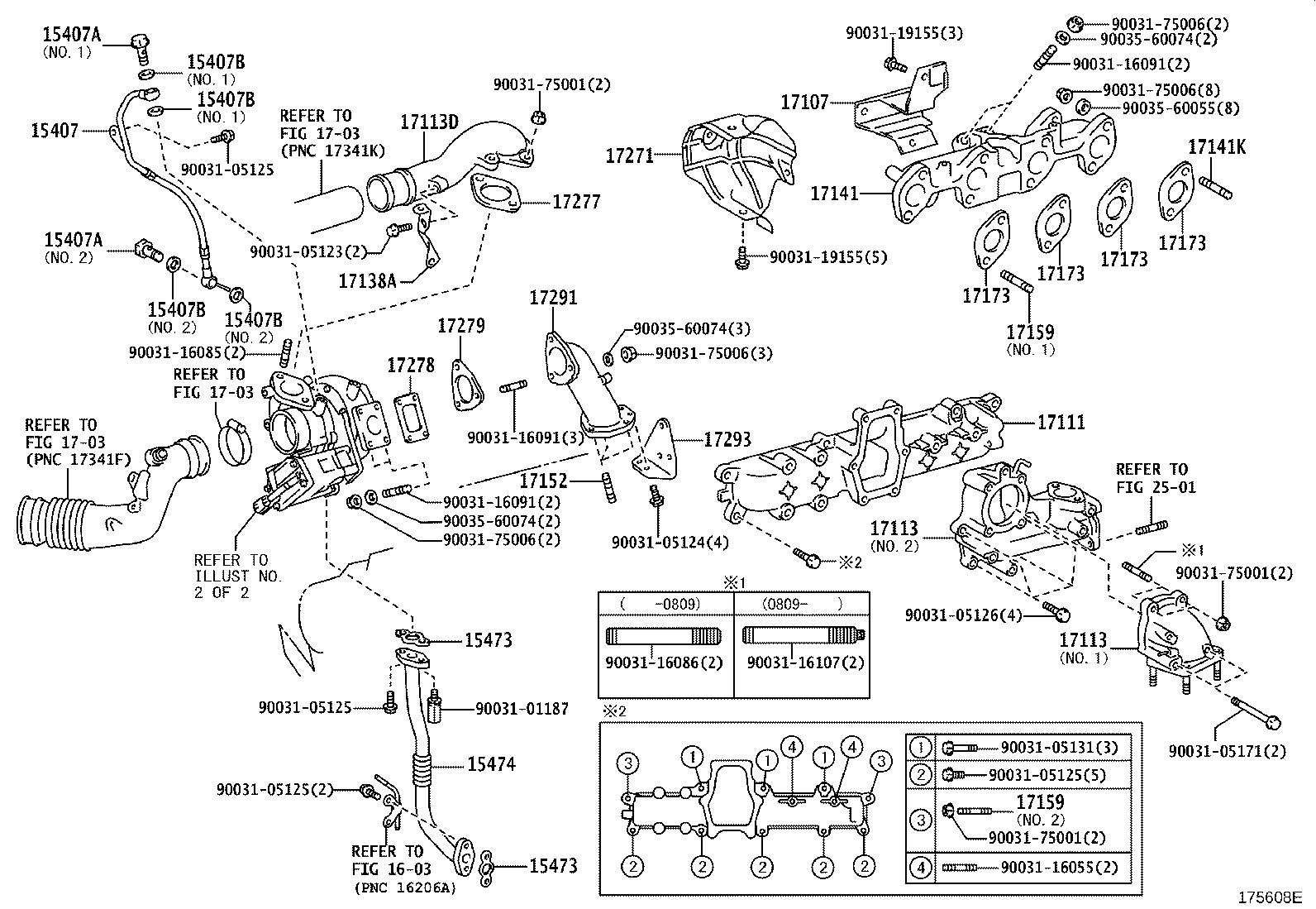 17141-78190 MANIFOLD, EXHAUST product image