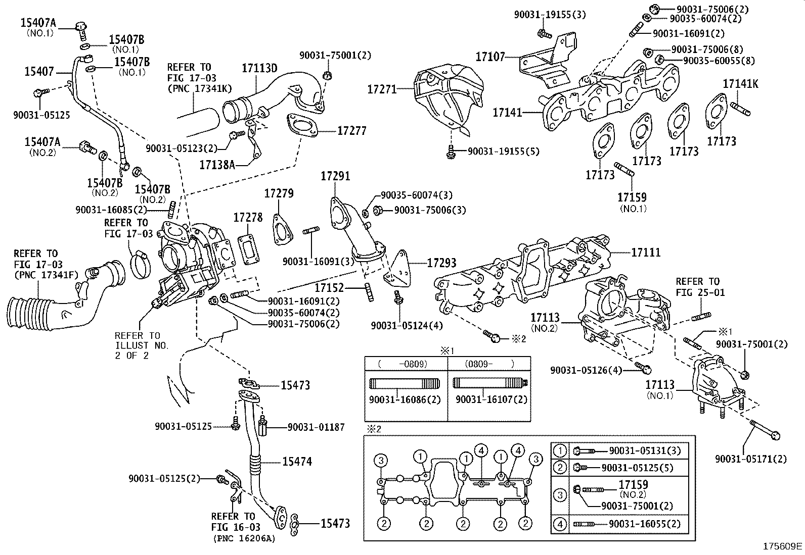 17141-78190 MANIFOLD, EXHAUST product image