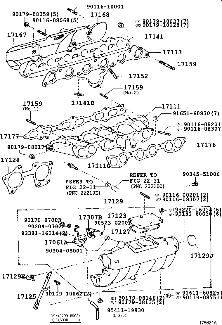 17139-70040 STAY, MANIFOLD, NO.2 product image