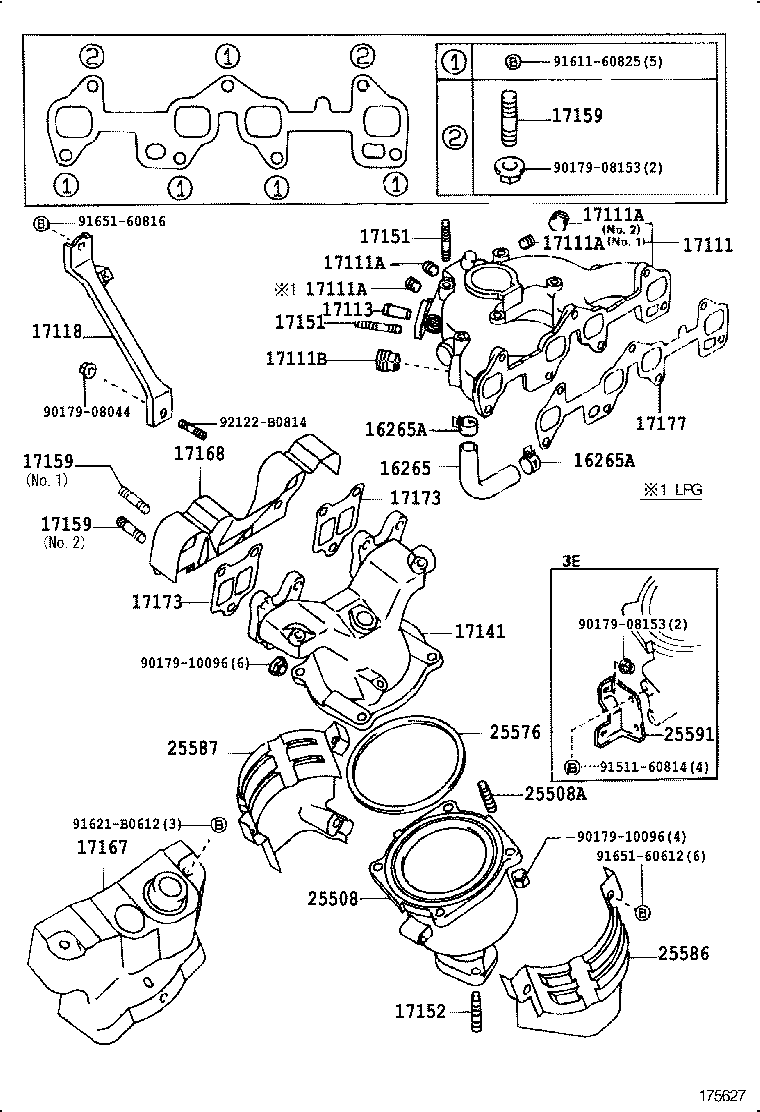 17101-15040 MANIFOLD, INTAKE product image