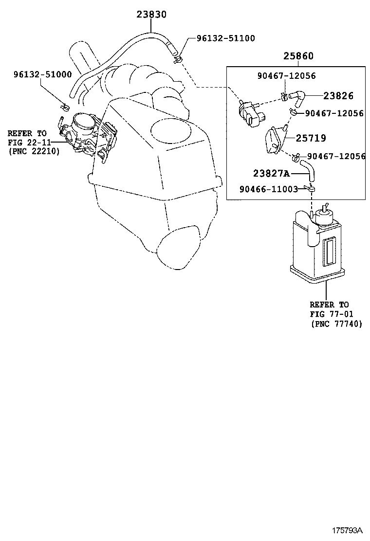 25719-28060 TANK, VACUUM SURGE product image