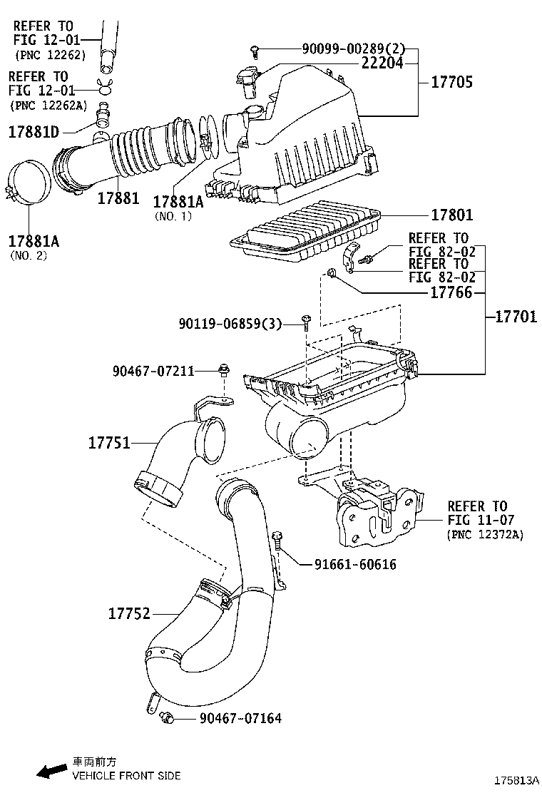 17705-0T091 CAP SUB-ASSY, AIR CLEANER product image