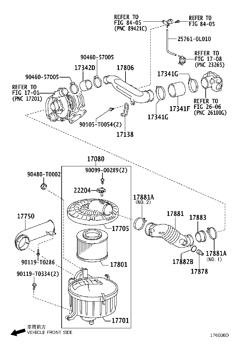 12601-0L040 PROTECTOR, INTERCOOLER product image