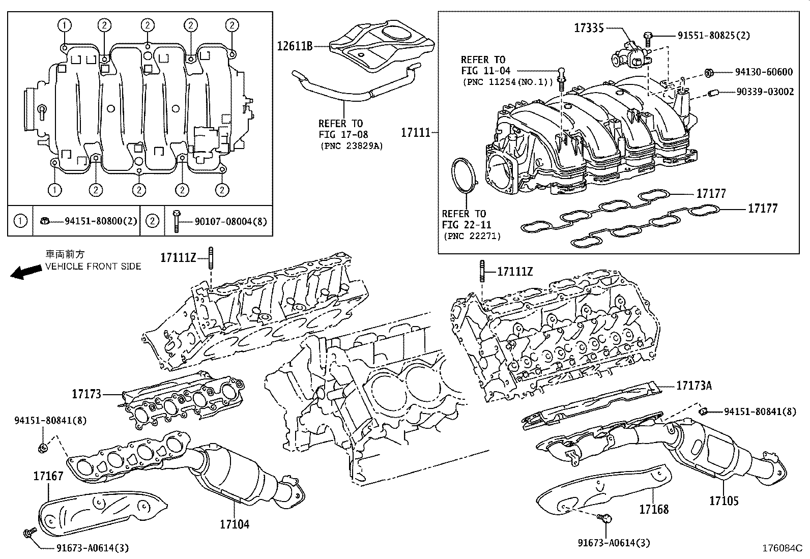 17167-38070 INSULATOR, EXHAUST MANIFOLD HEAT, NO.1 product image