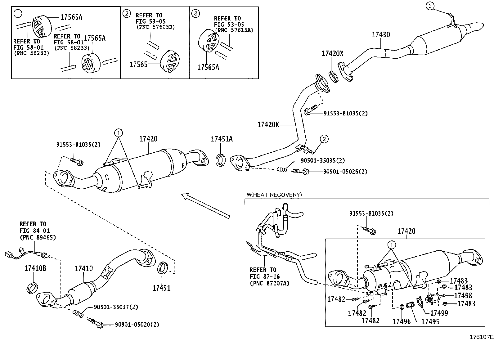 17430-26720 PIPE ASSY, EXHAUST, TAIL product image