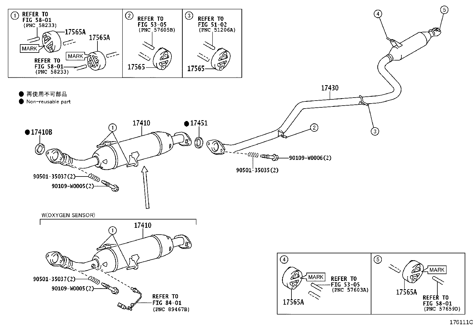 17430-0T080 PIPE ASSY, EXHAUST, TAIL product image