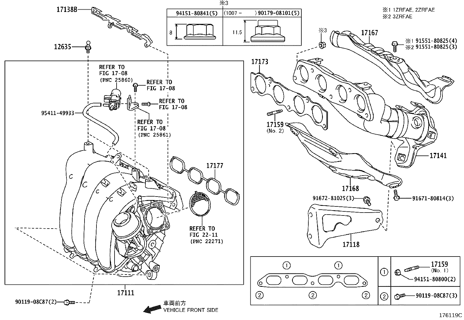 15472-26010 GASKET, TURBO OIL OUTLET, NO.1 product image