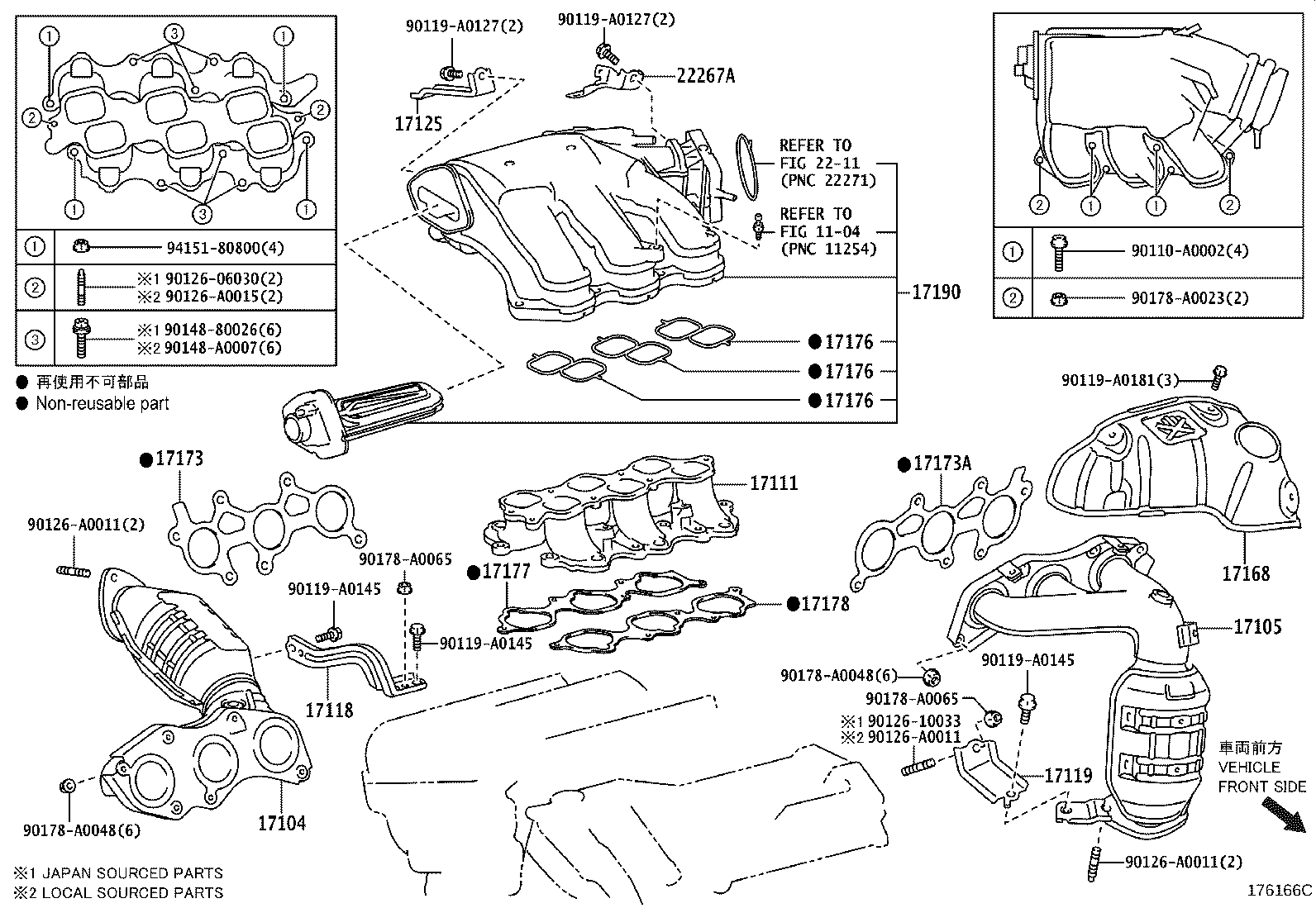 Thumbnail 2 for 17139-0V040