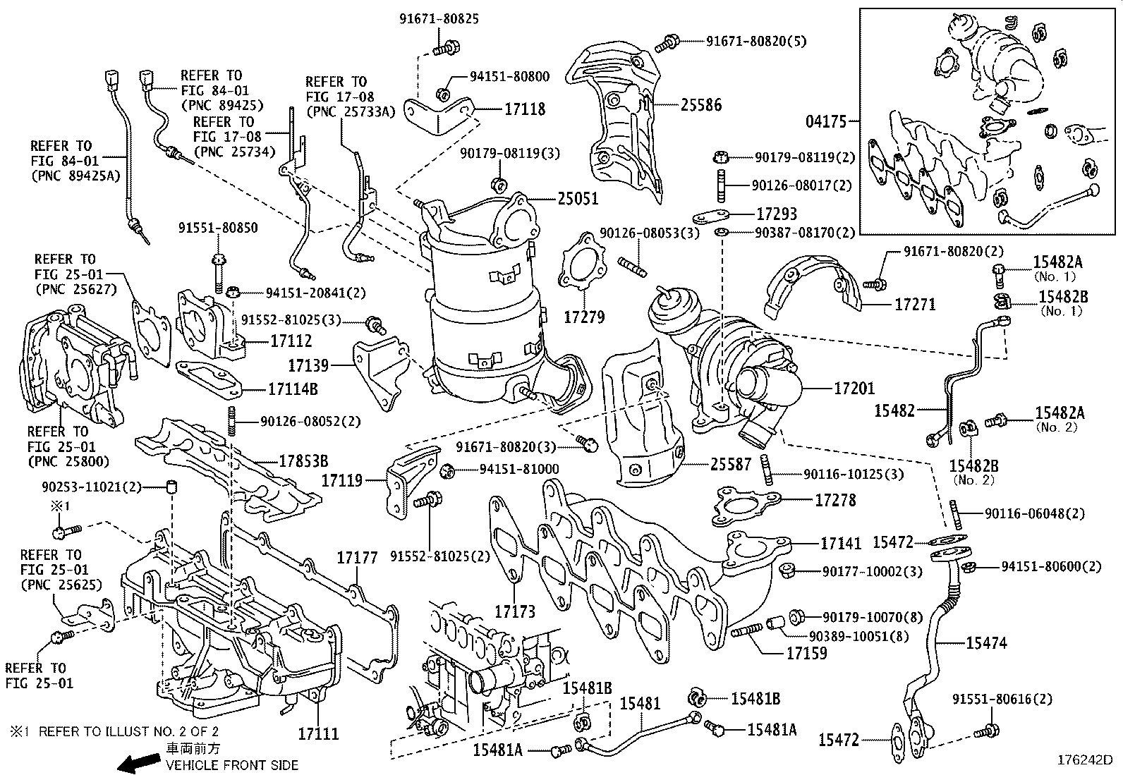 17119-26040 STAY, MANIFOLD, NO.2 product image