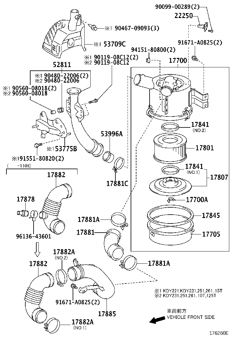 17841-30030 GASKET, FILTER ELEMENT product image