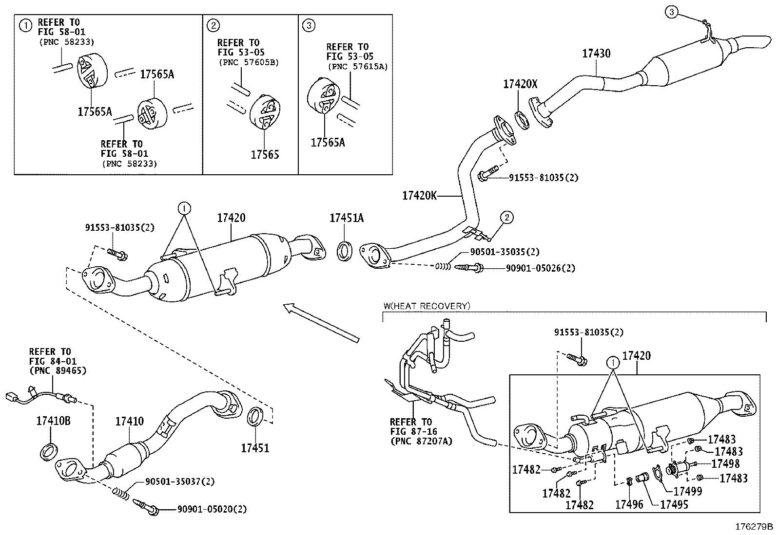 17430-33100 PIPE ASSY, EXHAUST, TAIL product image