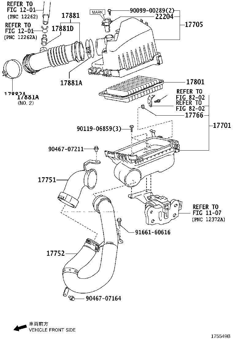17705-0T091 CAP SUB-ASSY, AIR CLEANER product image