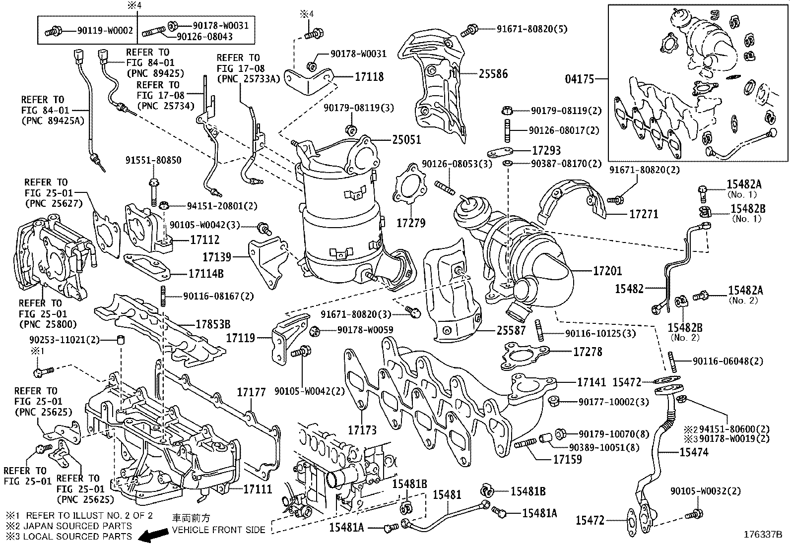 17118-37080 STAY, MANIFOLD product image