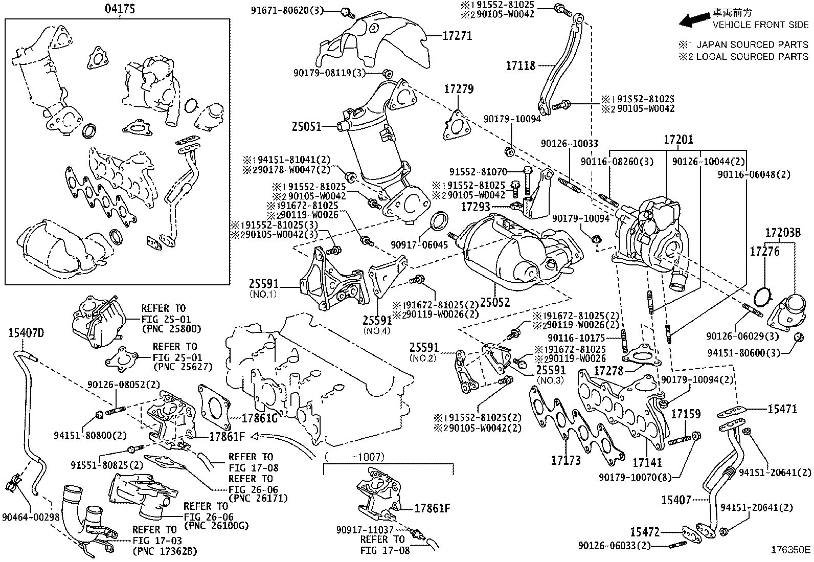 17118-37080 STAY, MANIFOLD product image