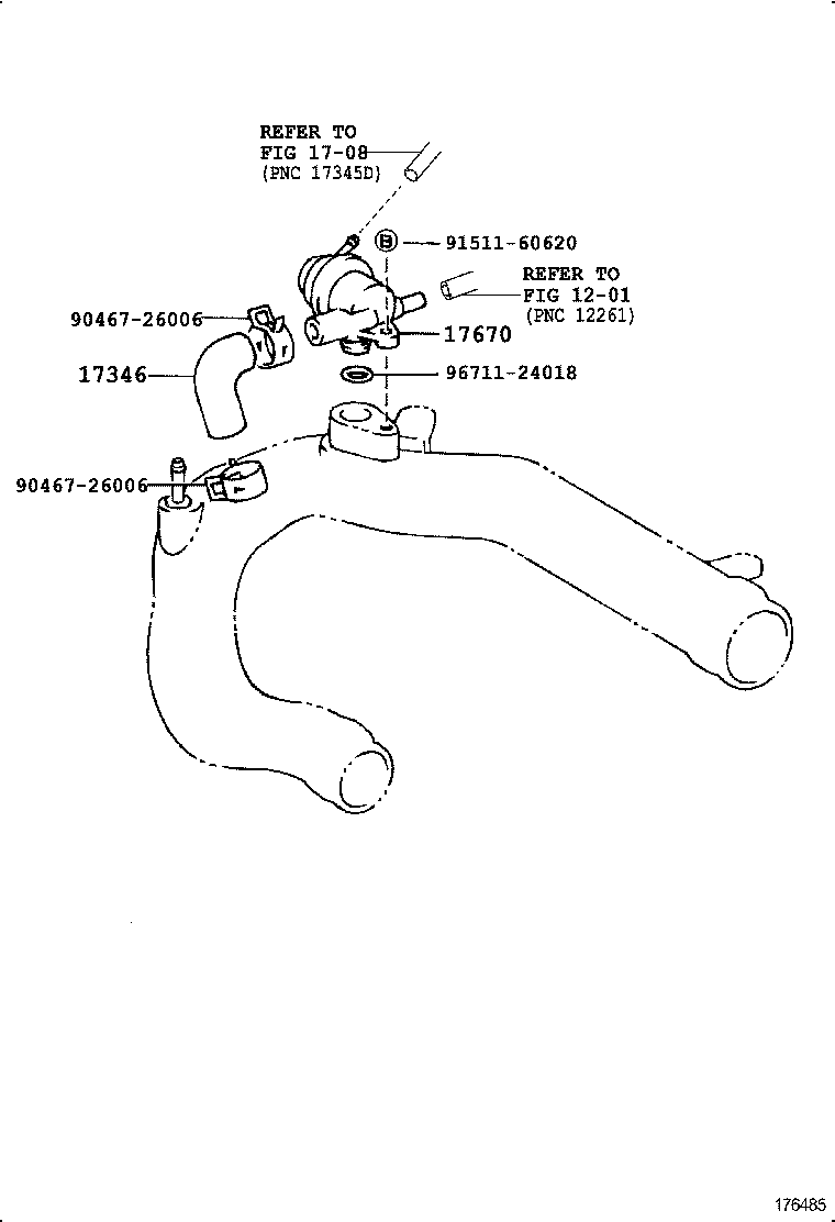 17670-11040 VALVE ASSY, AIR BY-PASS product image
