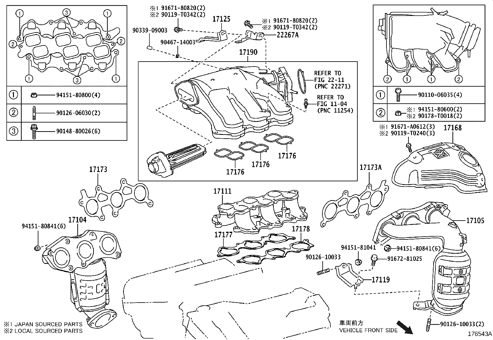 17120-0H020 MANIFOLD, INTAKE product image