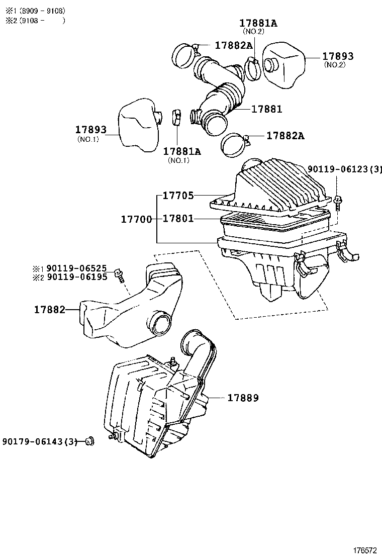 22250-74170 METER ASSY, INTAKE AIR FLOW product image