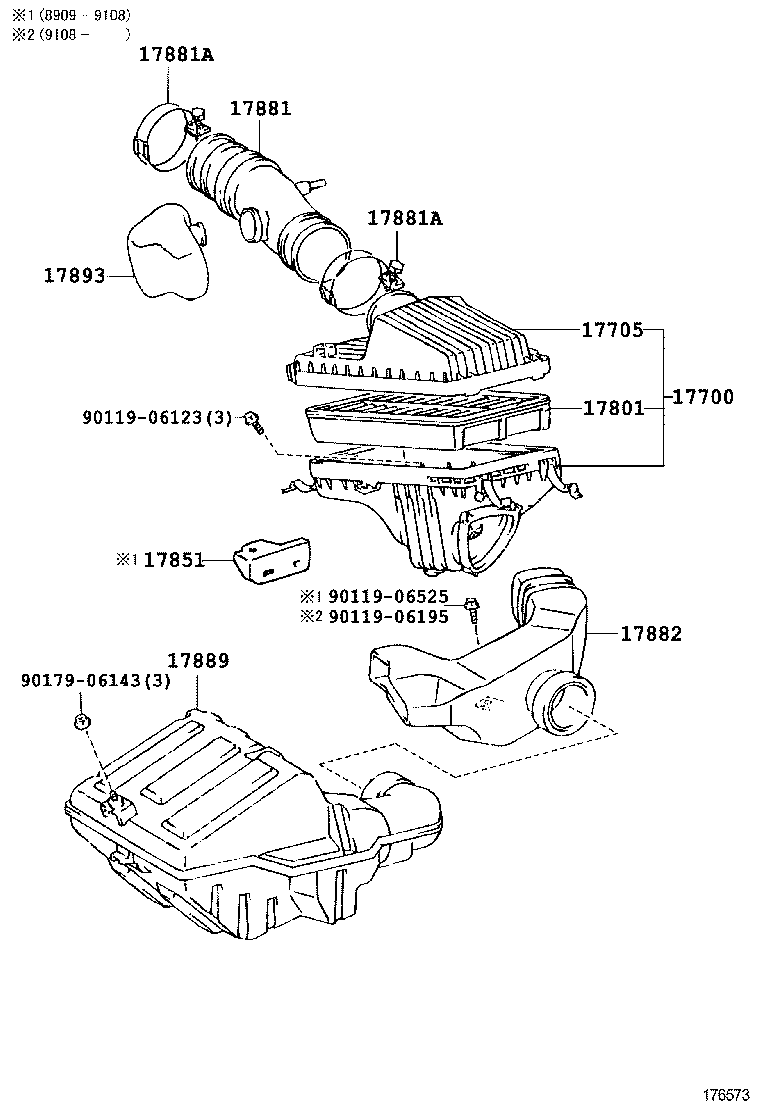 22250-74170 METER ASSY, INTAKE AIR FLOW product image