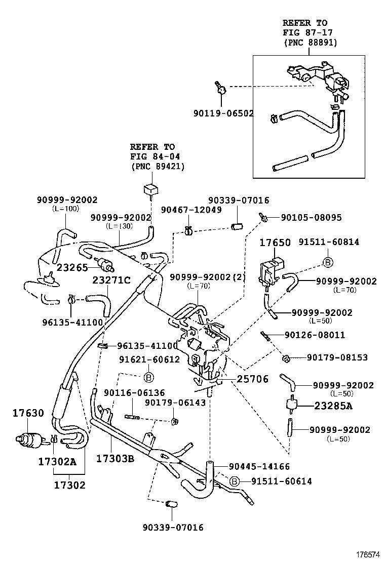 25804-16060 VALVE SET, VACUUM CONTROL product image