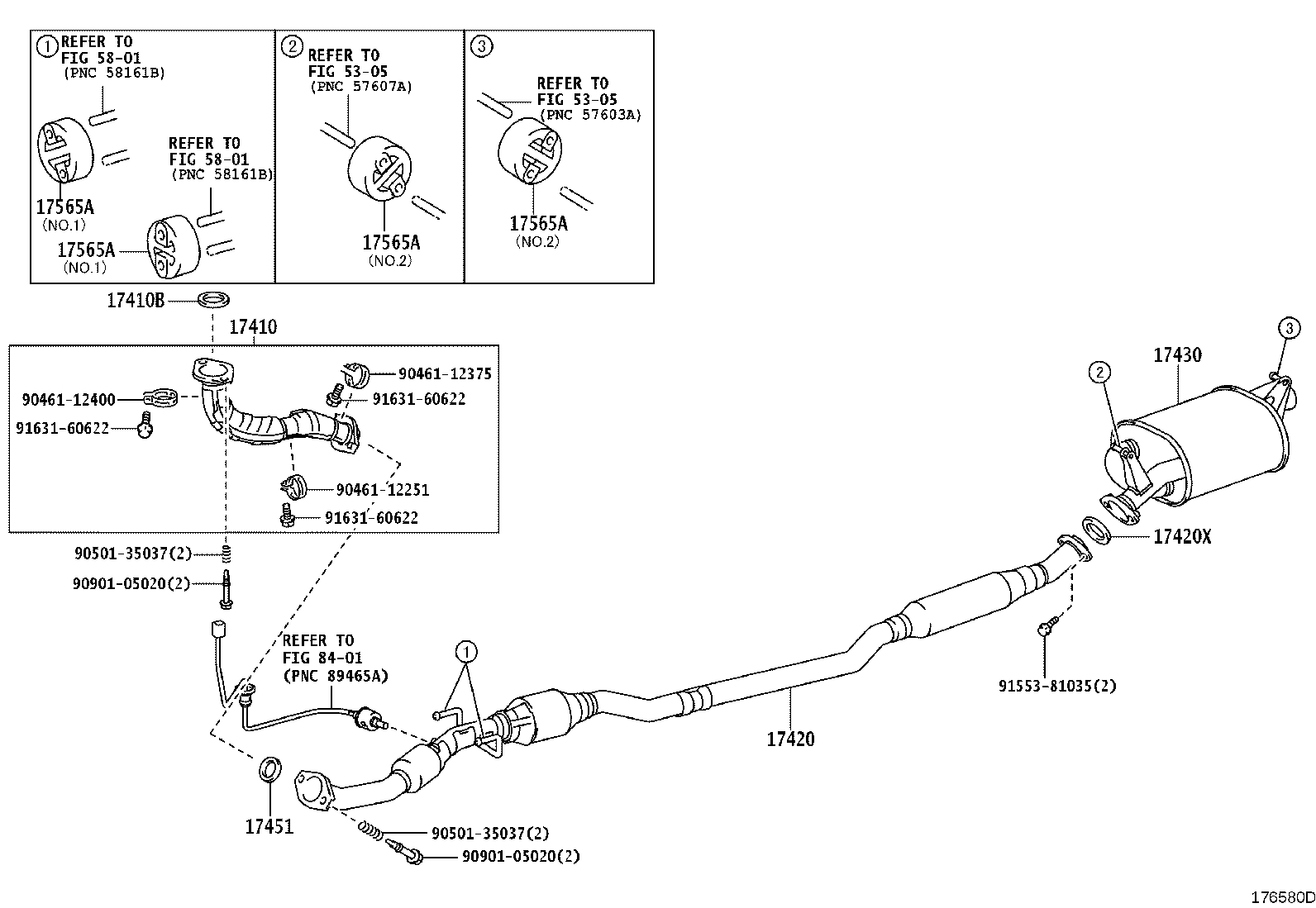17430-28630 PIPE ASSY, EXHAUST, TAIL product image