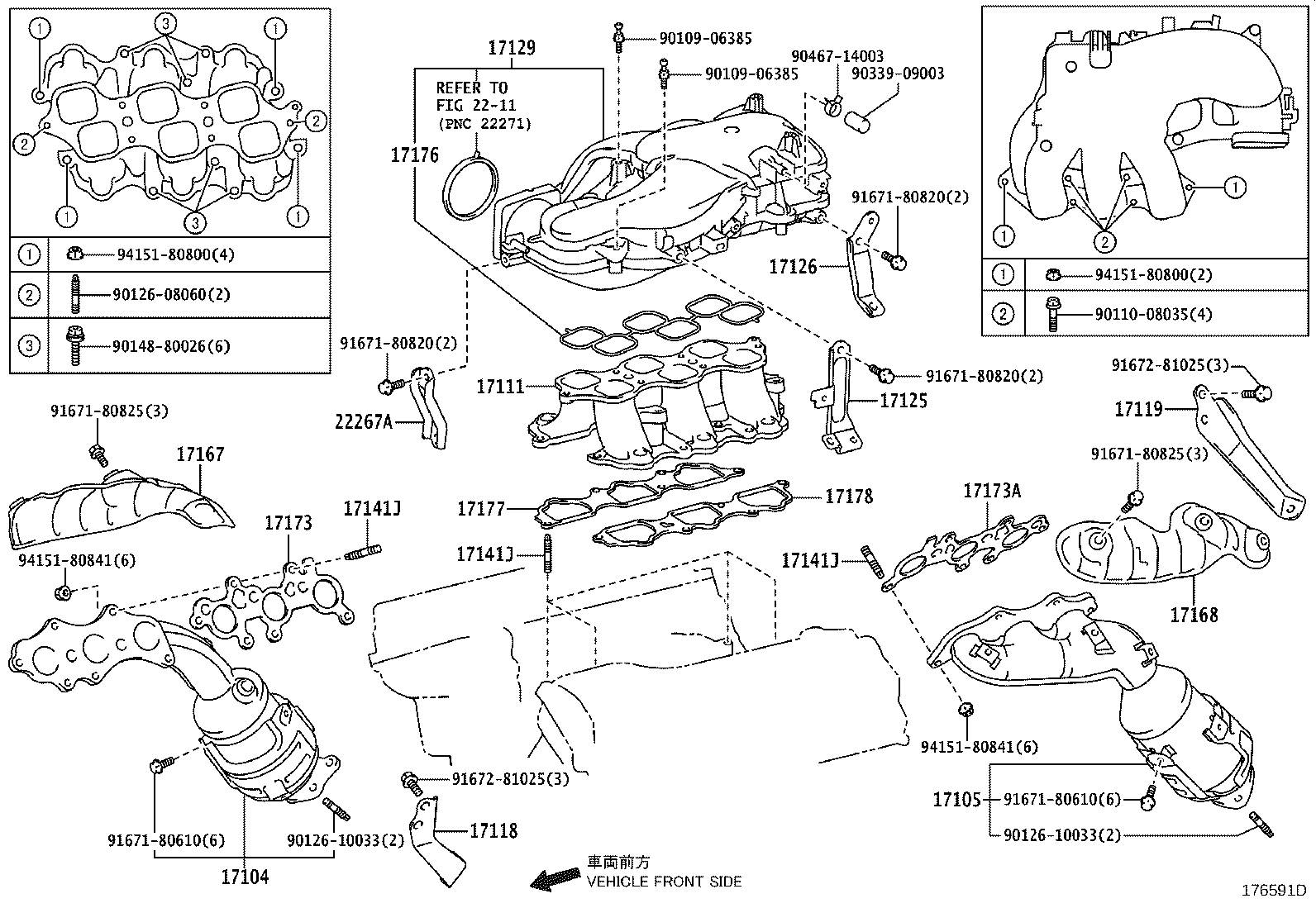 17111-31200 MANIFOLD, INTAKE product image