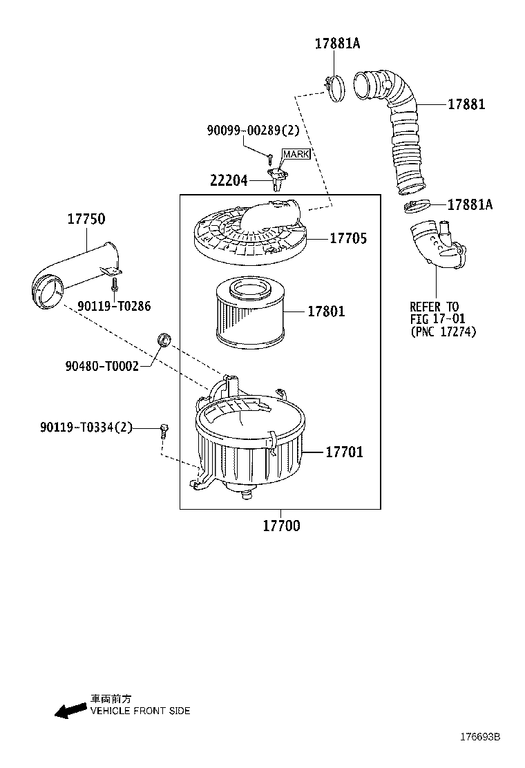 12601-0L040 PROTECTOR, INTERCOOLER product image