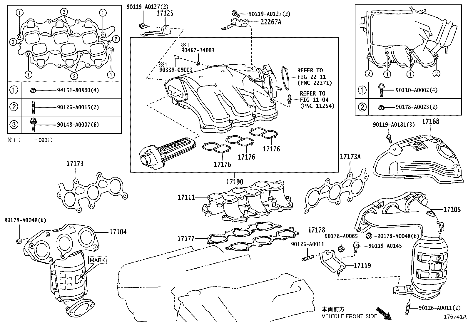 Thumbnail 2 for 17190-0P041