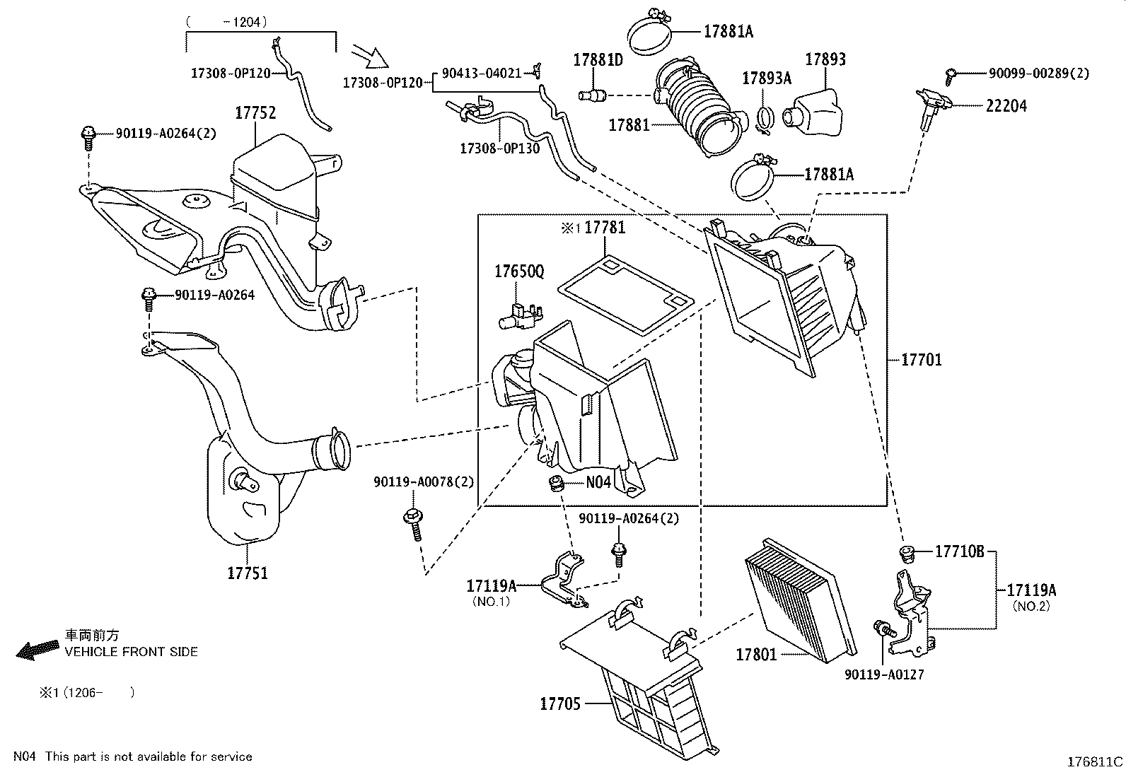 Thumbnail 2 for 17751-0P100
