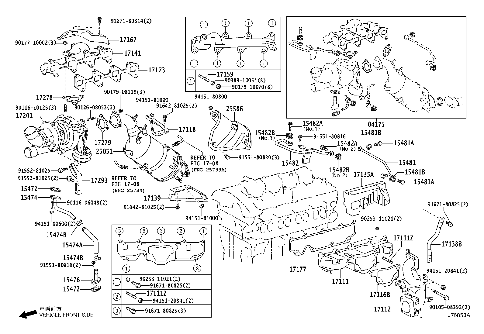 17101-26120 MANIFOLD, INTAKE product image
