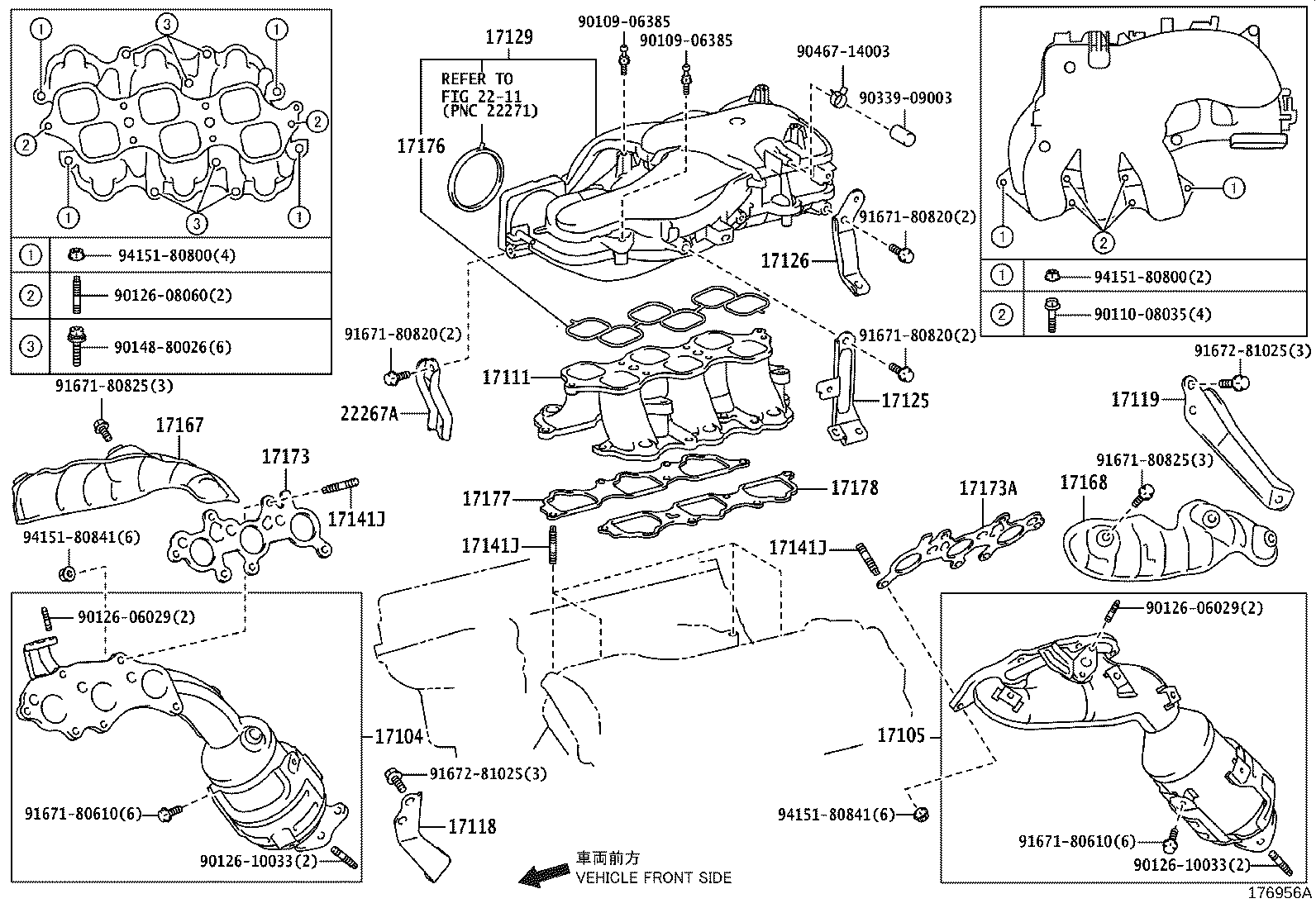 17111-31200 MANIFOLD, INTAKE product image